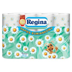 Бумага туалетная Regina Rumiankowy 12 шт