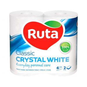 Бумага туалетная Ruta 4 рулона