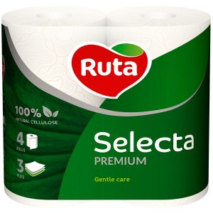 Бумага туалетная Ruta Selecta белая