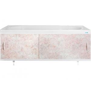 Экран для ванны Ваннбок Серый мрамор