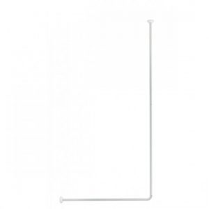 Карниз для ванной 02100816 угловой 80x94-180 см