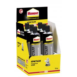 Клей Момент Кристалл универсальный 125 мл шоу-бокс