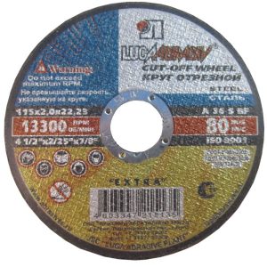 Круг армированный отрезной LUGAabrasiv A 36 S BF 80 2