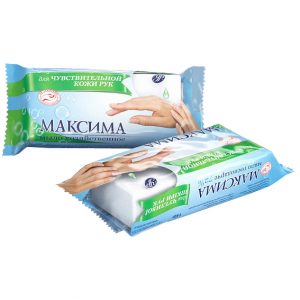 Мыло хозяйственное Максима 72% для чувствительной кожи рук