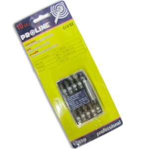 Набор бит 1/4 PROLINE CrV 10699