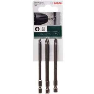 Набор бит BOSCH Standard PZ1/PZ2/PZ3 89 мм