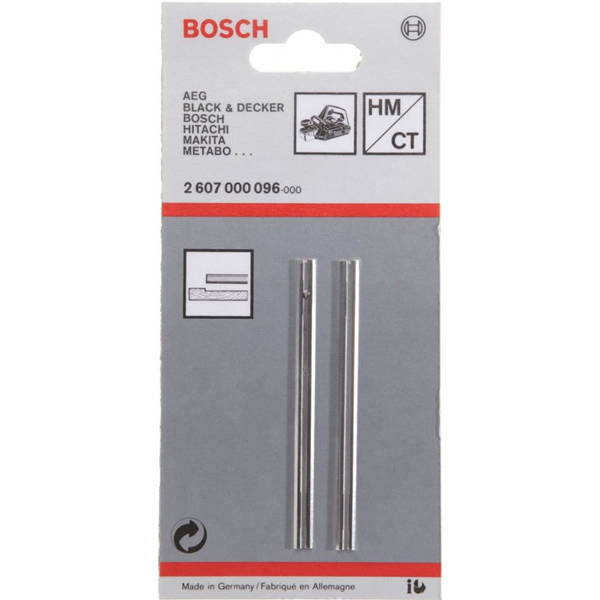 Нож для электрорубанков BOSCH 2607000096 Нож для электрорубанков BOSCH 2607000096
