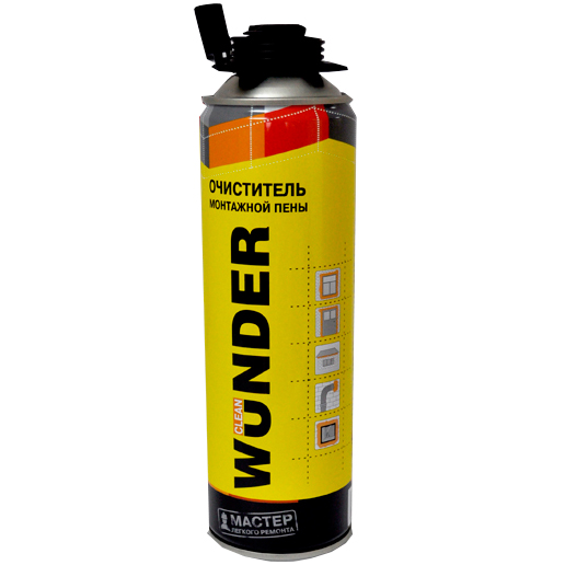 Очиститель монтажной пены WUNDER 455 мл Очиститель монтажной пены WUNDER 455 мл
