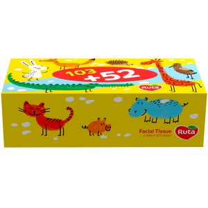 Салфетки бумажные косметические Ruta Kids