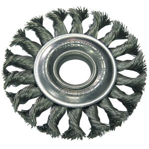 Щетка радиальная проволочная PROLINE 32550 жесткая ф125х20 мм