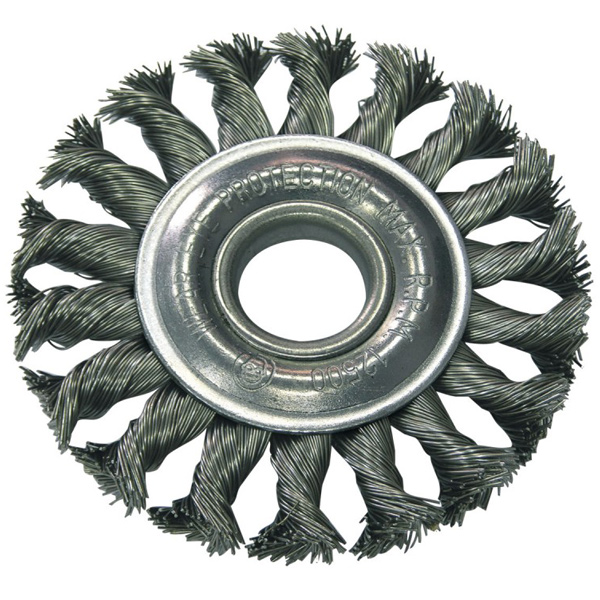 Щетка радиальная проволочная PROLINE 32550 жесткая ф125х20 мм Щетка радиальная проволочная PROLINE 32550 жесткая ф125х20 мм