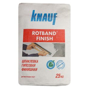 Шпатлевка гипсовая Knauf Rotband Finish 25 кг