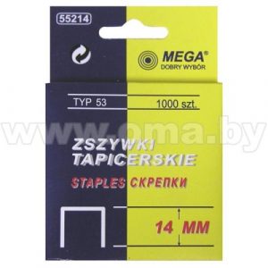 Скоба MEGA 55206 для степлера тип 53