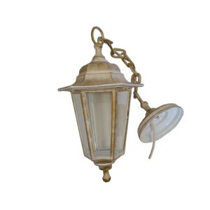 Светильник АДЕЛЬ 1 белый под бронзу