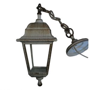 Светильник садовый АДЕЛЬ белый под медь