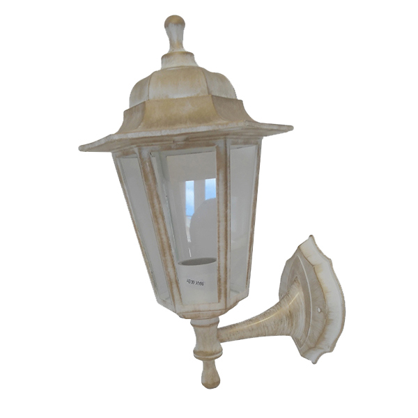 Светильник садовый ЛЕДА 1 белый под бронзу Светильник садовый ЛЕДА 1 белый под бронзу