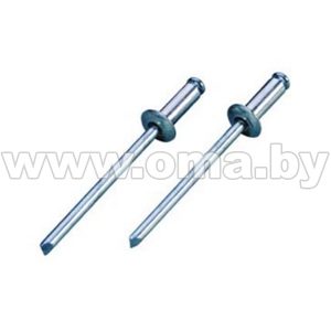 Заклепка вытяжная алюминиевая 4х12 мм