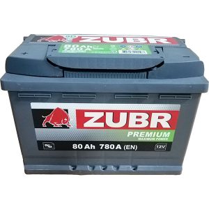 Аккумулятор Zubr Premium 80Аh R+780А(EN)