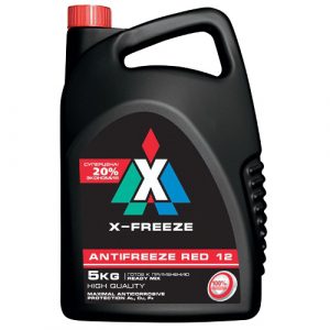 Антифриз X-freeze (красный) red