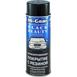 Антикоррозийное покрытие с резиновым наполнителем Hi-Gear черный 600 мл (HG 5754)