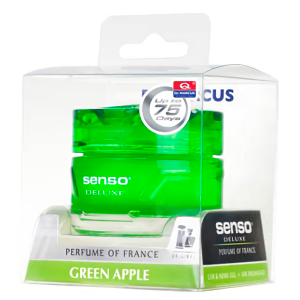 Ароматизатор гелевый 50мл. Dr. Marcus Senso Deluxe Green Apple