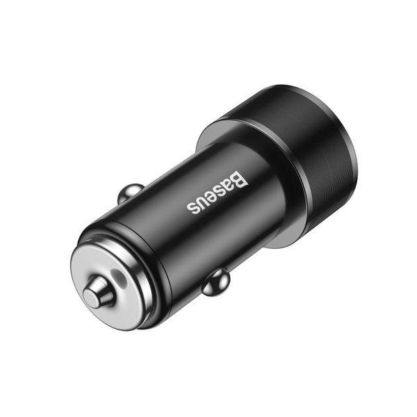 Автомобильное зарядное устройство BASEUS Small Screw 3.4A Dual-USB (CAXLD-C01)