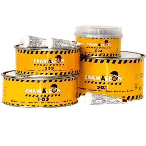 Автошпатлевка со стекловолокном Хамелеон 15035 Автошпатлевка со стекловолокном Хамелеон 15035