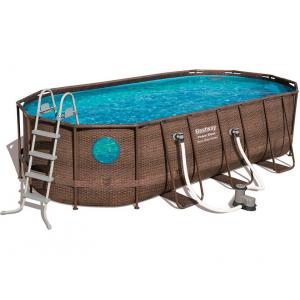 Каркасный бассейн Bestway Power Steel Swim Vista 56714 (427x250x100
