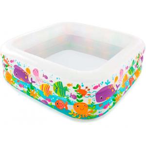 Надувной бассейн Bestway Happy Flora 54120 (229x152x56)