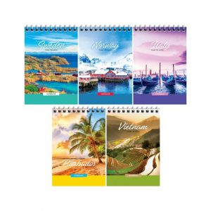 Блокнот А6 60л на гребне Путешествия. Architecture Б6к60гр_25983