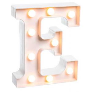 Буква декоративная LED E ART15637 с подсветкой