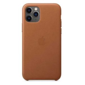 Чехол Apple Leather Case для iPhone 11 Pro (золотисто-коричневый) MWYD2ZM/A