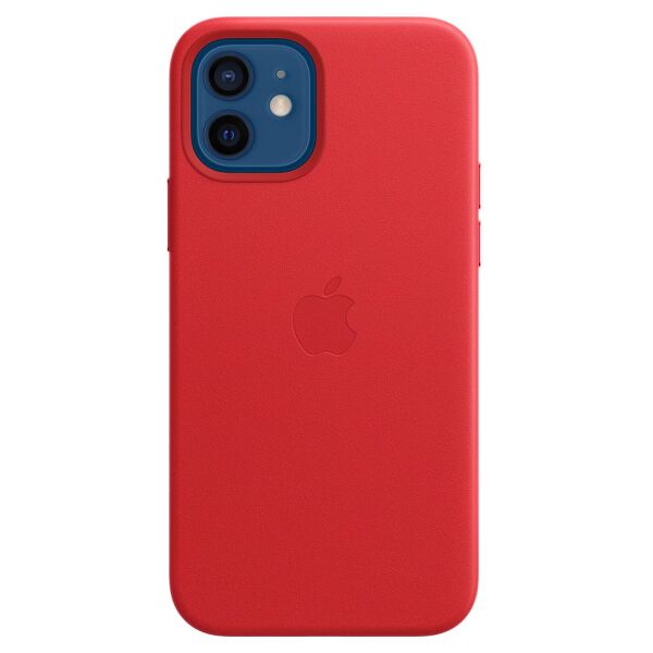 Чехол Apple MagSafe Leather Case для iPhone 12/12 Pro (красный) MHKD3ZE/A Чехол Apple MagSafe Leather Case для iPhone 12/12 Pro (красный) MHKD3ZE/A