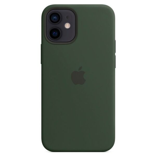 Чехол Apple MagSafe Silicone Case для iPhone 12 mini (кипрский зеленый) MHKR3ZM/A Чехол Apple MagSafe Silicone Case для iPhone 12 mini (кипрский зеленый) MHKR3ZM/A