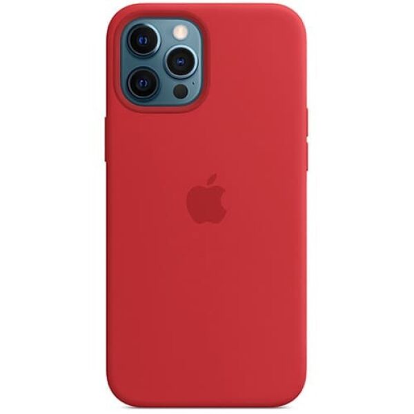 Чехол Apple MagSafe Silicone Case для iPhone 12 Pro Max (красный) MHLF3ZE/A Чехол Apple MagSafe Silicone Case для iPhone 12 Pro Max (красный) MHLF3ZE/A