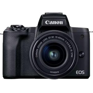 Цифровой фотоаппарат CANON EOS M50 Mark II EF-M15-45 IS STM Kit (4728C007)