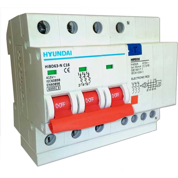 Диф.автомат HYUNDAI Диф.автомат HYUNDAI