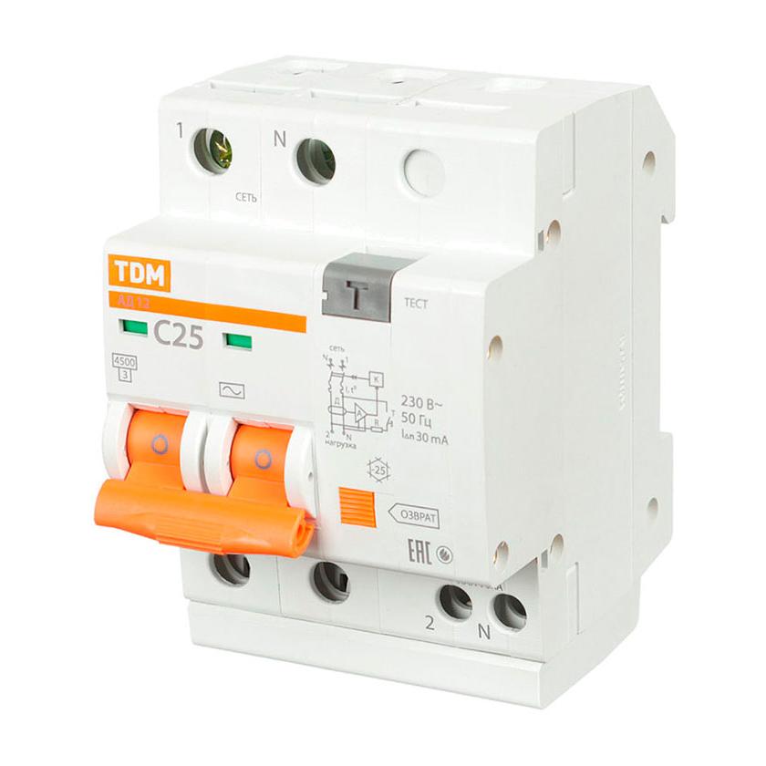 Дифференциальный автомат TDM ELECTRIC SQ0204-0011 Дифференциальный автомат TDM ELECTRIC SQ0204-0011