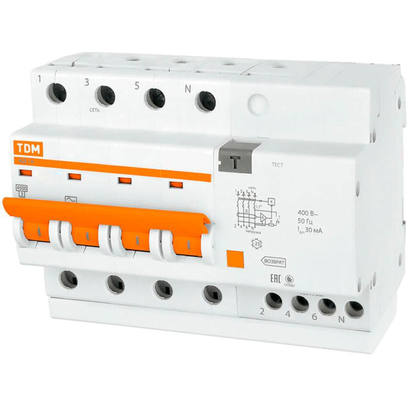 Дифференциальный автомат TDM ELECTRIC SQ0204-0039 Дифференциальный автомат TDM ELECTRIC SQ0204-0039