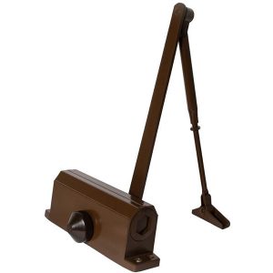 Доводчик дверной EN46034AW 60-85 кг коричневый