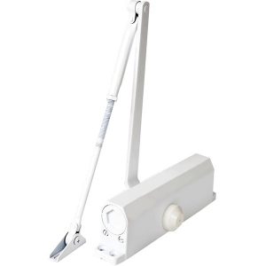 Доводчик дверной EN55045AW 80-120 кг белый