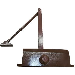 Доводчик дверной EN55045AW 80-120 кг коричневый