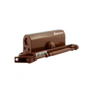 Доводчик дверной ISP 430 (от 50 до 110кг) коричневый морозост