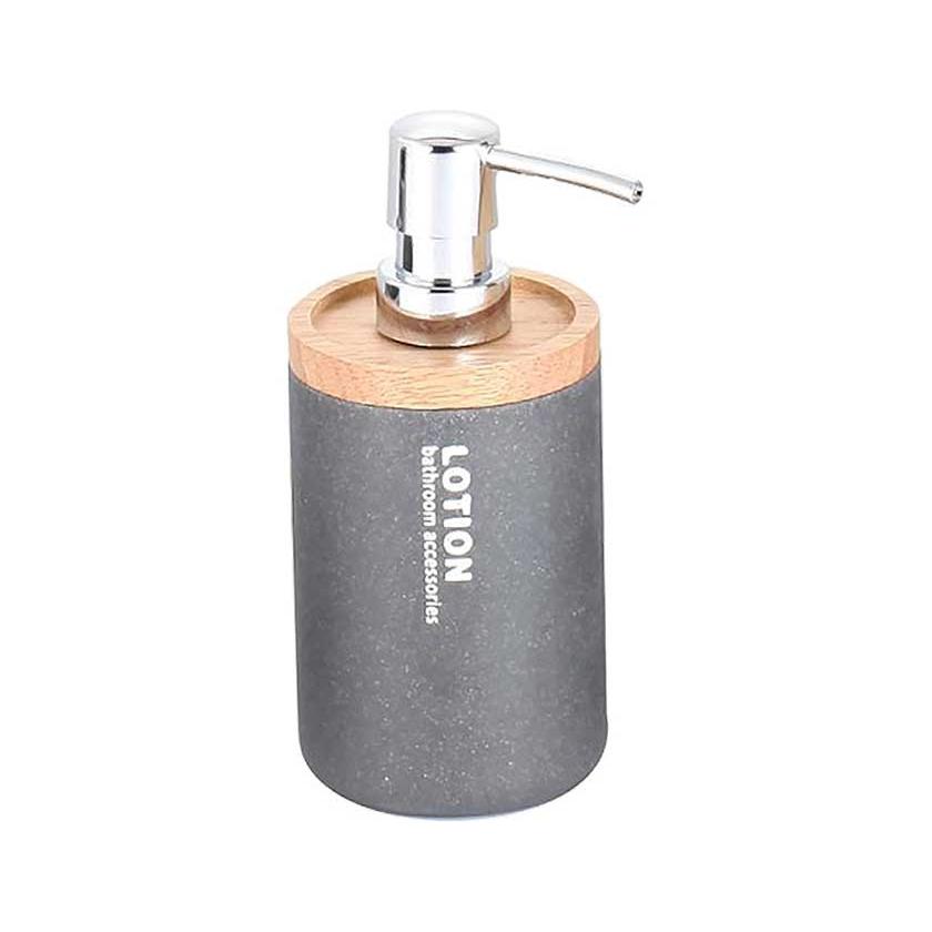 Дозатор для жидкого мыла DAKAR серый арт. 7779 (керамика Дозатор для жидкого мыла DAKAR серый арт. 7779 (керамика