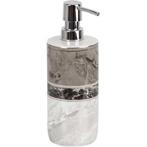 Дозатор для жидкого мыла GARNSEY серый керамика арт. D-20480 PRIMANOVA