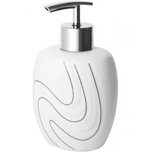 Дозатор для жидкого мыла WAVE белый арт. 5975 (керамика