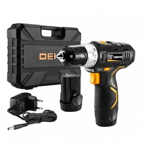 Дрель-шуруповерт Deko GCD12DU3 SET 3 (063-4097) Дрель-шуруповерт Deko GCD12DU3 SET 3 (063-4097)