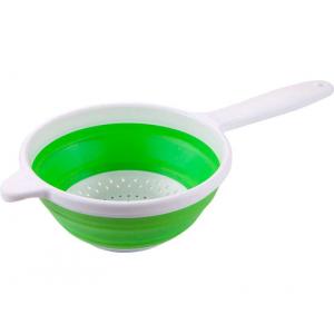 Дуршлаг складной BEROSSI Compact салатовый
