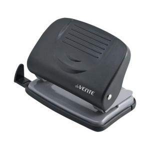 Дырокол 20л DEVENTE Stripe пластик с линейкой