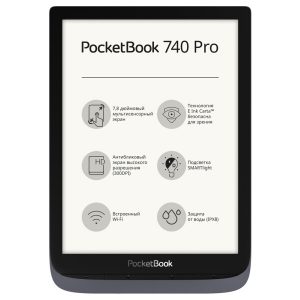Электронная книга PocketBook 740 Pro Metallic Grey (PB740-2-J-CIS)